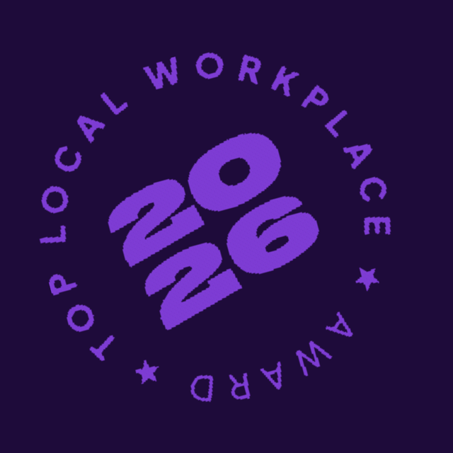 2025-2026 Top Local Workplace Award from Homebase